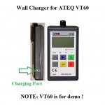 AC DC Power Adapter Wall Charger for ATEQ VT60 VT60S TPMS Tool